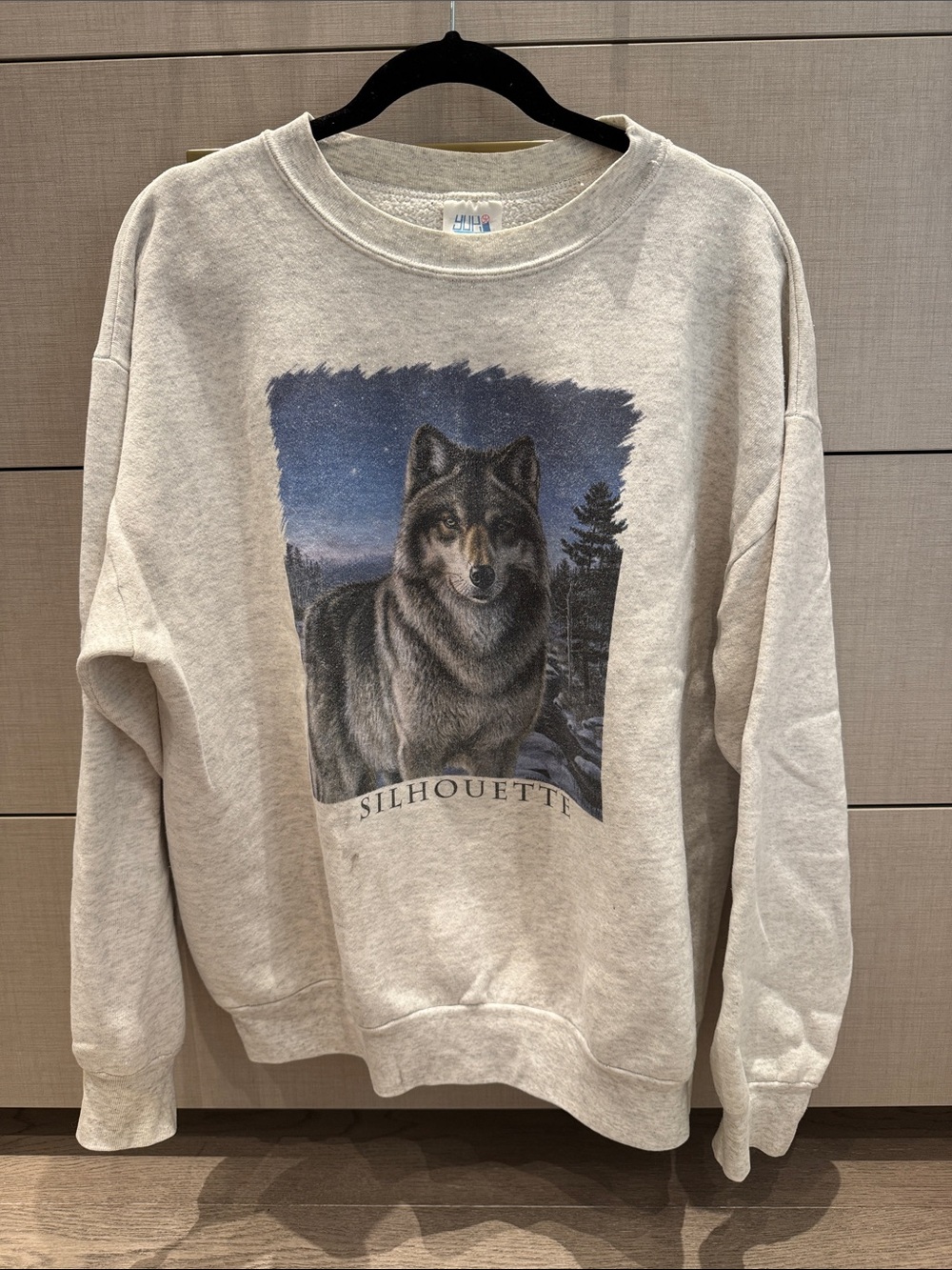 Vintage Wolf night scene crew